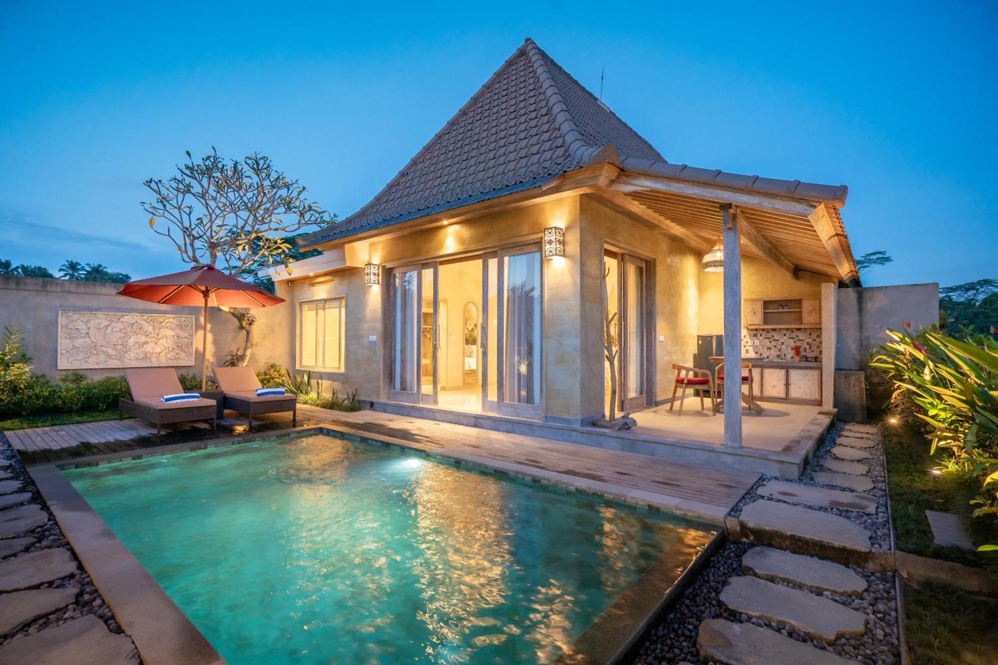 Happy Honeymoon Private Villa Убуд Экстерьер фото