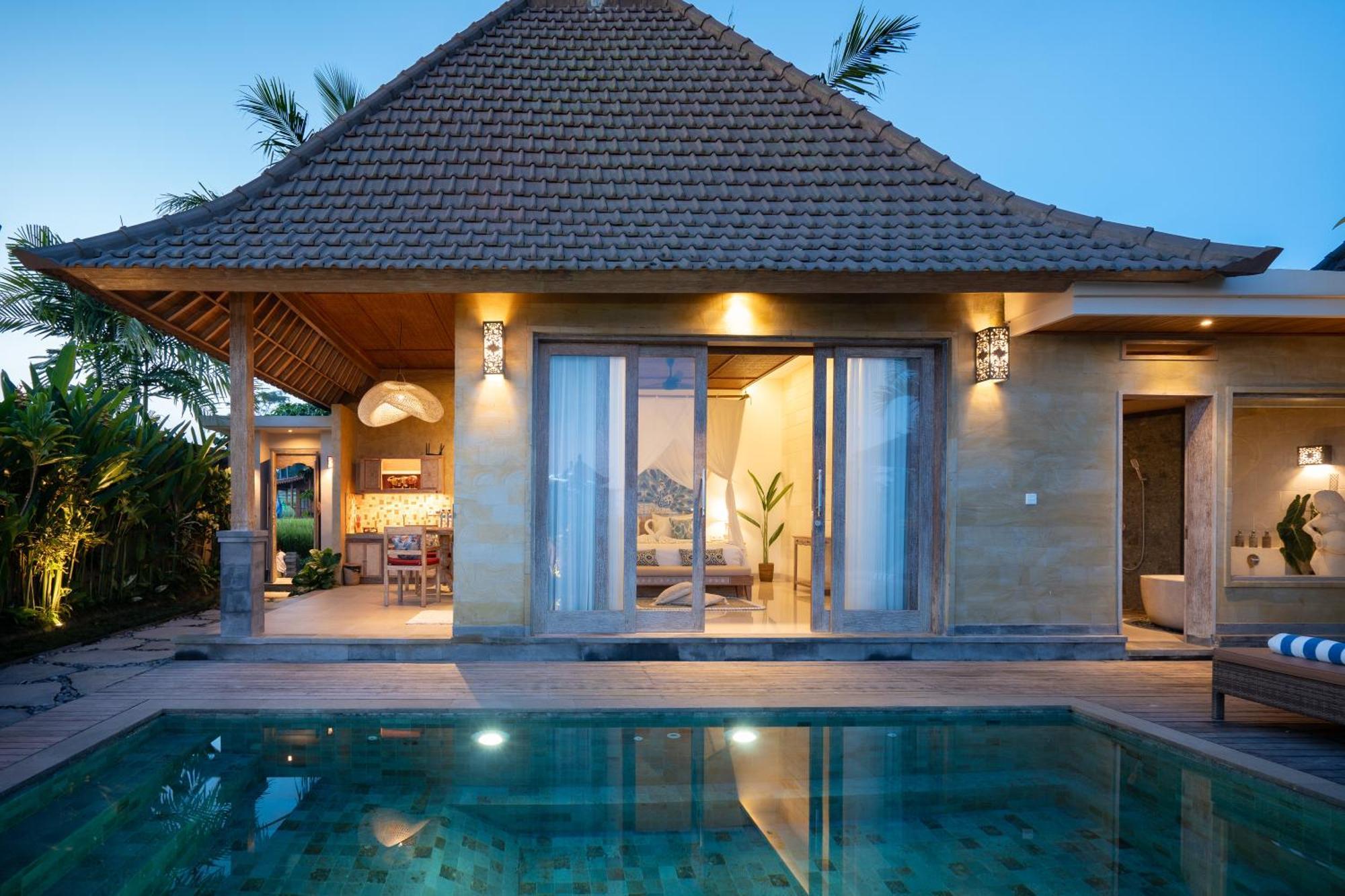 Happy Honeymoon Private Villa Убуд Экстерьер фото